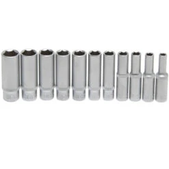 11 DOUILLES CARRE 1/4 AUX POUCES 6 PANS EXTRA LONGUES BGS De 3/16 à 1/2 -Magasin D'outils Pour La Maison 11 douilles carre 1 4 aux pouces 6 pans extra longues bgs de 3 16 a 1 2 1