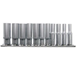 11 DOUILLES CARRE 1/4 AUX POUCES 6 PANS EXTRA LONGUES BGS De 3/16 à 1/2 -Magasin D'outils Pour La Maison 11 douilles carre 1 4 aux pouces 6 pans extra longues bgs de 3 16 a 1 2 2