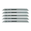 Silverline 5 LAMES DE SCIE SABRE LONGUES 240 MM POUR UNE COUPE GROSSIERE DU BOIS -Magasin D'outils Pour La Maison 5 lames de scie sabre longues 240 mm pour une coupe grossiere du bois