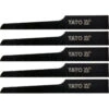 YATO 5 LAMES POUR SCIE SABRE PNEUMATIQUE 32 DENTS AU POUCE (32 TPI) -Magasin D'outils Pour La Maison 5 lames pour scie sabre pneumatique 32 dents au pouce 32 tpi