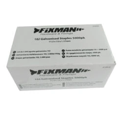 PROMO AGRAFES GALVANISEES 10J - 11,2 X 12 X 1,17 Mm - 5000 Pièces