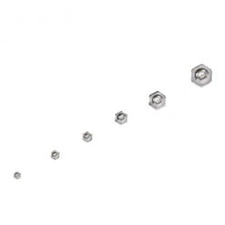 ASSORTIMENT DE 150 ECROUS BORGNES A CALOTTE CHROMES METRIQUES -Magasin D'outils Pour La Maison assortiment d ecrous borgnes a calotte chromes metriques 1