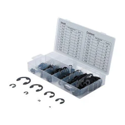 ASSORTIMENT DE CIRCLIPS TYPE E De 1.5 à 22 Mm