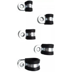 ASSORTIMENT DE COLLIERS DE SERRAGE COLLIERS DE FIXATION AVEC BANDE CAOUTCHOUC