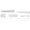 ASSORTIMENT DE COLLIERS PLASTIQUES ATTACHE FILS BLANCS 250 Pièces -Magasin D'outils Pour La Maison assortiment de colliers plastique blanc 250pcs