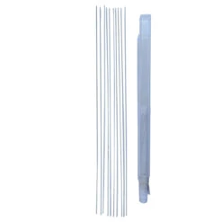 BAGUETTES DE BRASAGE LAITON 2 MM ENROBE POUR SOUDOBRASURE BRASURE FER 10 Pièces