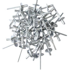 BOITE DE 250 RIVETS POP MULTI SERRAGE DE 4.8X11 A TETE EXTRA LARGE 16 MM