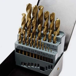 BOITE DE FORETS SPLIT POINT 1 A 13 Mm 25 FORETS HSS 4241 AFFUTAGE EN CROIX