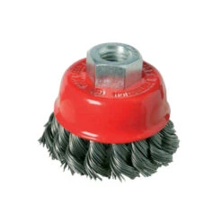PROMO BROSSE METAL COUPE BOISSEAU DE 65 Mm TORSADEE