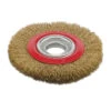 Silverline BROSSE CIRCULAIRE METALLIQUE A FILS D'ACIER LAITONNES DE 150 Mm TOUS TOURETS 1 Silverline BROSSE CIRCULAIRE METALLIQUE A FILS D'ACIER LAITONNES DE 150 Mm TOUS TOURETS -Magasin D'outils Pour La Maison brosse circulaire metallique a fils d acier laitonnes de 150 mm