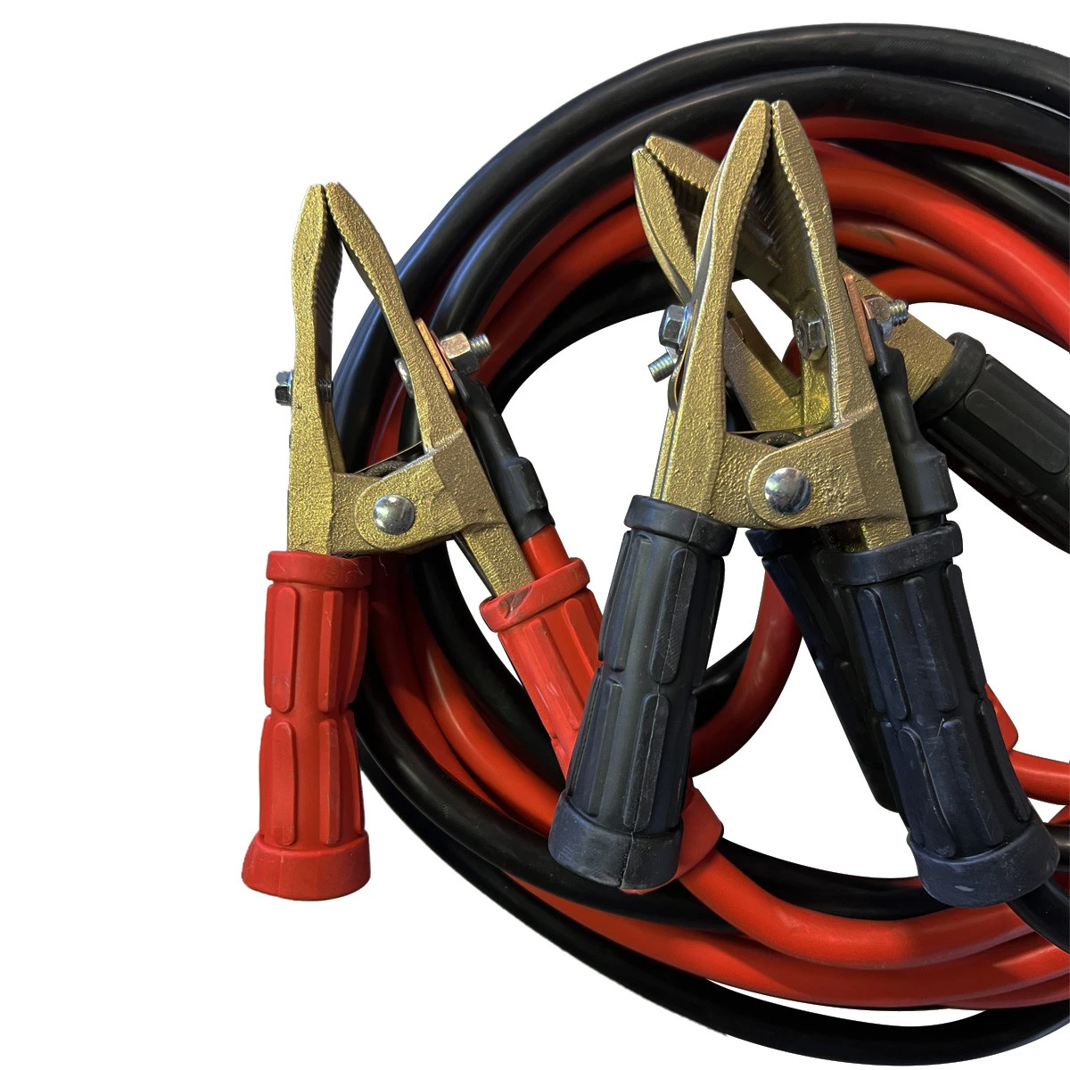 CABLES PROFESSIONNELS DE DEMARRAGE AVEC PINCES EN BRONZE 700A - 35mm² 4.5 Mètres 4 CABLES PROFESSIONNELS DE DEMARRAGE AVEC PINCES EN BRONZE 700A - 35mm² 4.5 Mètres – Image 2
