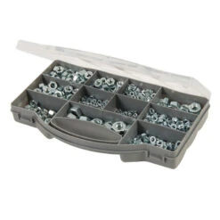 COFFRET DE 1000 ECROUS HEXAGONAUX METRIQUES DE M3 A M12