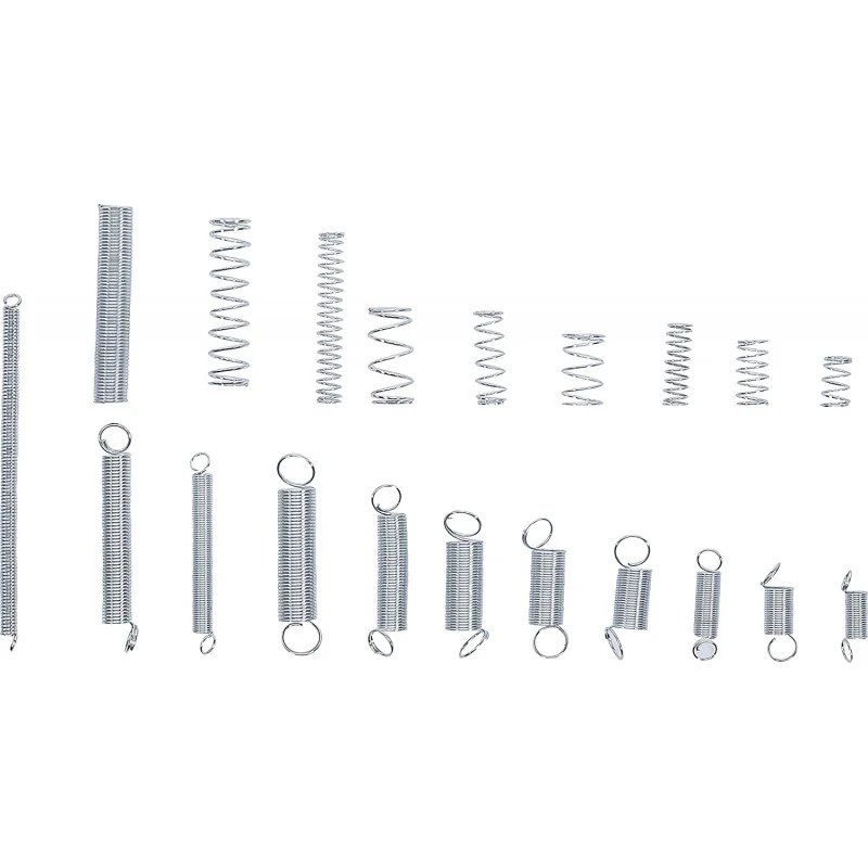 COFFRET DE 200 RESSORTS DE TRACTION ET DE COMPRESSION DIMENSIONS ASSORTIES 4 COFFRET DE 200 RESSORTS DE TRACTION ET DE COMPRESSION DIMENSIONS ASSORTIES â Image 2