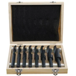 COFFRET DE 8 FORETS BGS 2019 DE 13 A 25 Mm A QUEUE REDUITE A 13 Mm