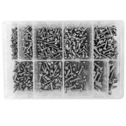 COFFRET DE 800 VIS A TOLE - 10 DIMENSIONS