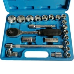 COFFRET DE DOUILLES 1/2 AVEC CLIQUET DE 10 Ă 32 Mm