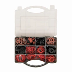 COFFRET DE RONDELLES JOINTS D'ETANCHEITE EN CAOUTCHOUC ET EN FIBRE