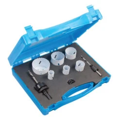 Silverline SCIES CLOCHES BI-METAL DE 19 A 57mm EN COFFRET -Magasin D'outils Pour La Maison coffret de scie cloches bi metal pour plombiers de 19 57 2