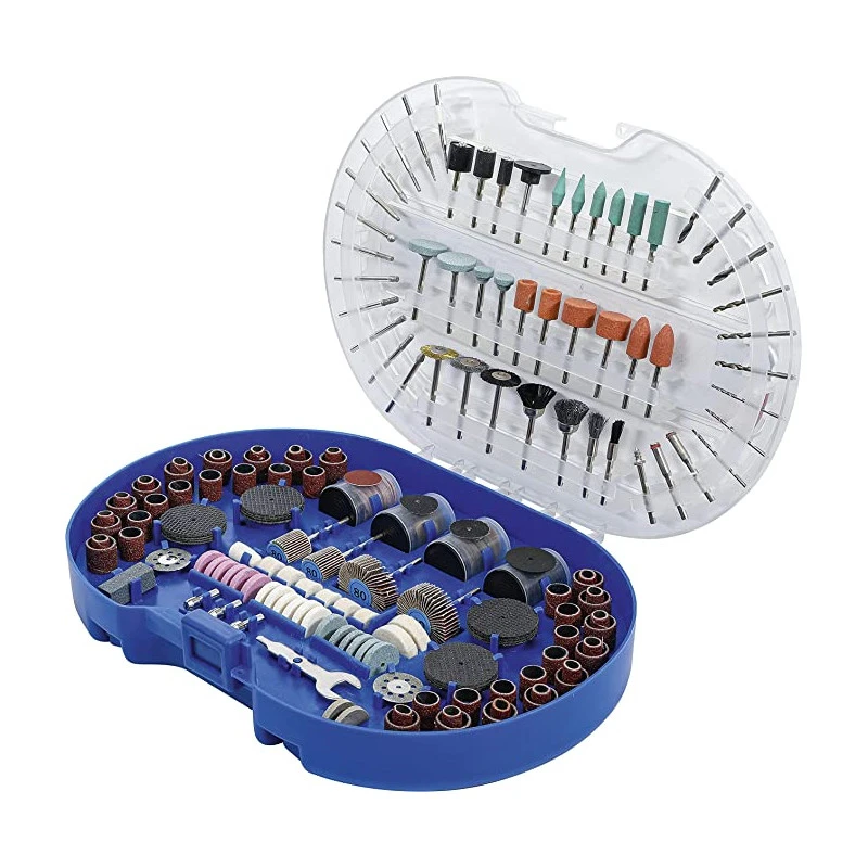 COFFRET KIT D'ACCESSOIRES POUR OUTILS ROTATIFS TYPE DREMEL ET PROXXON 3 COFFRET KIT D'ACCESSOIRES POUR OUTILS ROTATIFS TYPE DREMEL ET PROXXON