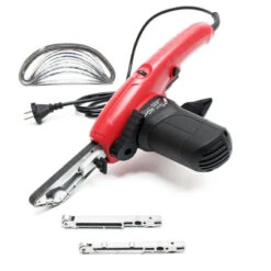 COFFRET LIME ELECTRIQUE PONCEUSE A BANDE ABRASIVE ETROITE 13 X 457 Mm - 400 W