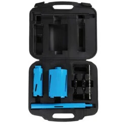 Silverline COFFRET SCIES TREPANS DIAMANTEES 27, 53, ET 106 Mm 7 PIECES 1/2 BSP -Magasin D'outils Pour La Maison coffret scies trepans diamantees 2852 et 107 mm 7 pieces 1 2 bsp 4