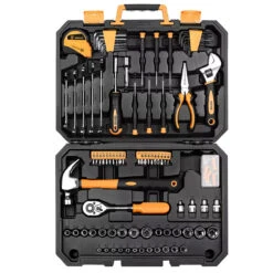 COFFRET VALISETTE CLIQUET DOUILLES COTES METRIQUES ET US (ANGLAISES) 127 PIECES