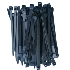 COLLIERS SERRE-CABLES ATTACHE FILS 9.0 X 180 Mm - 100 Pièces