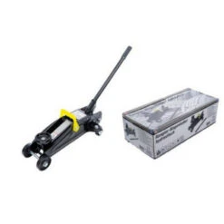 CRIC ROULEUR HYDRAULIQUE 1 TONNE, 2 ROULETTES FIXES ET 2 ORIENTABLES -Magasin D'outils Pour La Maison cric rouleur hydraulique 1t 4