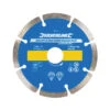 Silverline TOP PROMO DISQUE DIAMANT 115 Mm A TRONCONNER BETON, PIERRE A JANTE SEGMENTEE -Magasin D'outils Pour La Maison disque diamant a tronconner le beton et la pierre 115 x 2223 mm
