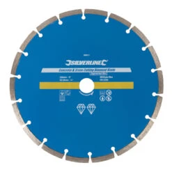 Silverline TOP PROMO DISQUE DIAMANT 230 Mm A TRONCONNER BETON MATERIAUX A JANTE SEGMENTEE