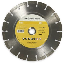 DISQUE LASER MULTI USAGES COUPE A SEC ET HUMIDE 230 Mm