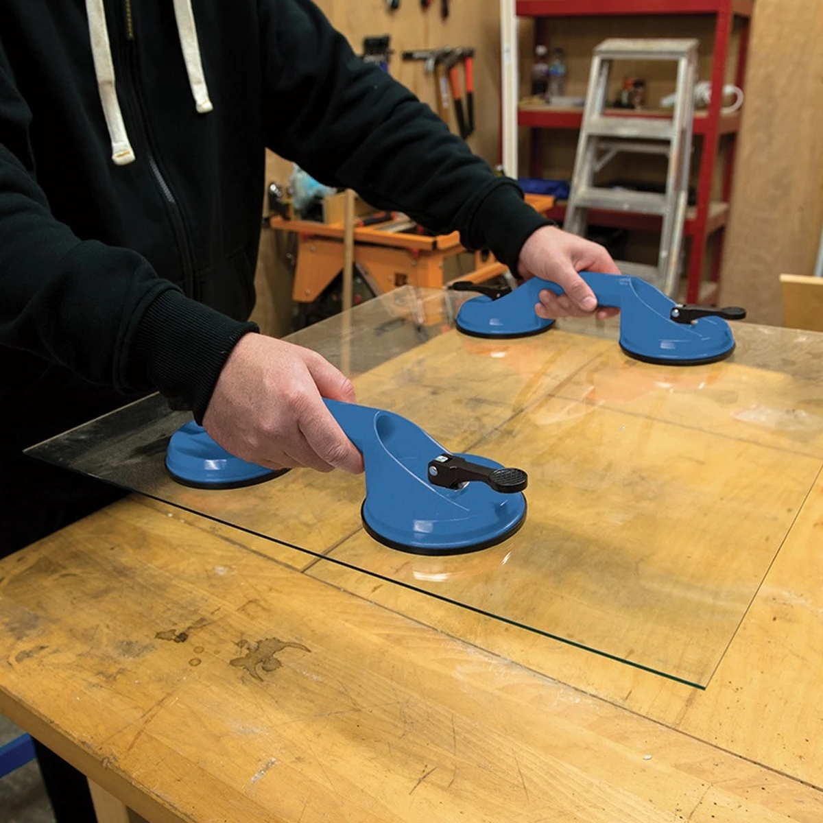 Silverline DOUBLE VENTOUSE 115 Mm CAPACITE 70 Kg LEVAGE MANUTENTION 4 Silverline DOUBLE VENTOUSE 115 Mm CAPACITE 70 Kg LEVAGE MANUTENTION – Image 2