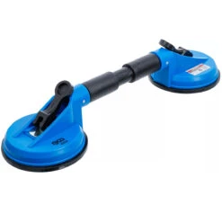 DOUBLE VENTOUSE 120 Mm TETES FLEXIBLES CAOUTCHOUC ABS LEVAGE MANUTENTION 60 Kg