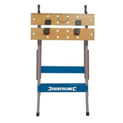 Silverline ETABLI PORTABLE DE MENUISIER DE CHANTIER ROBUSTE ET LEGER - CHARGE 100 KG -Magasin D'outils Pour La Maison etabli portable 2