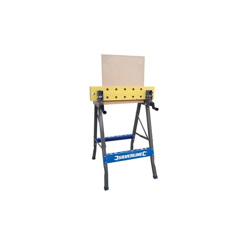 Silverline PROMO ETABLI PORTABLE A PLATEAUX BASCULANTS DE CHANTIER - CHARGE MAX. 150 KG 5 Silverline PROMO ETABLI PORTABLE A PLATEAUX BASCULANTS DE CHANTIER - CHARGE MAX. 150 KG – Image 3