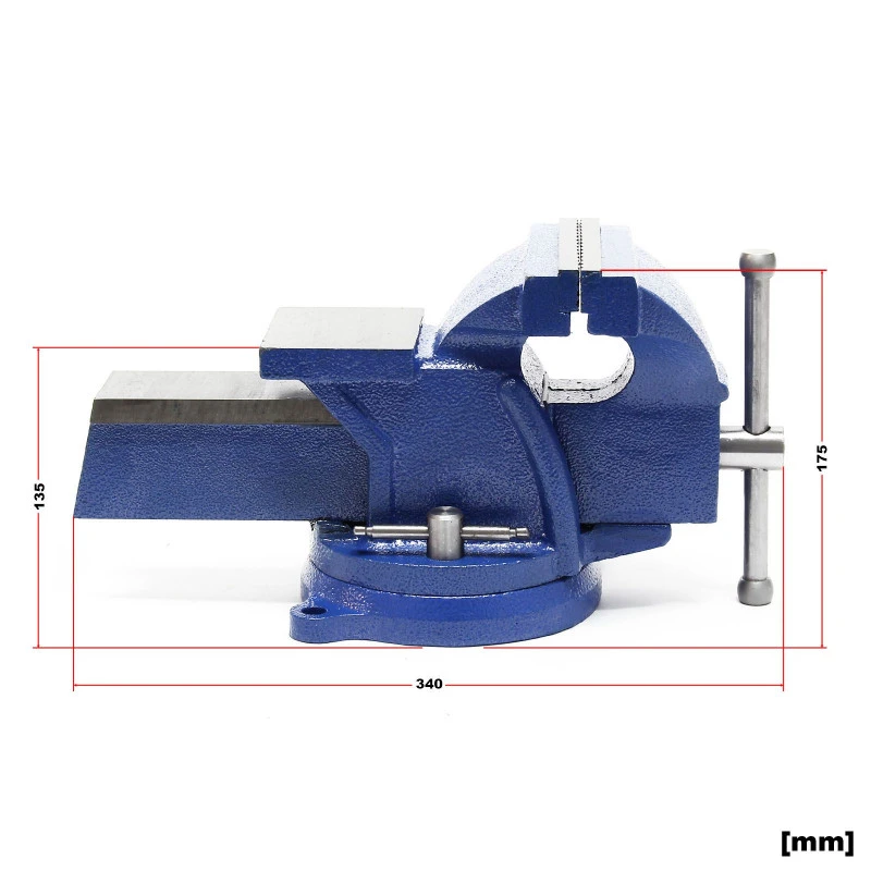 ETAU D'ATELIER 125 Mm BASE TOURNANTE HEAVY DUTY 4 ETAU D'ATELIER 125 Mm BASE TOURNANTE HEAVY DUTY – Image 2