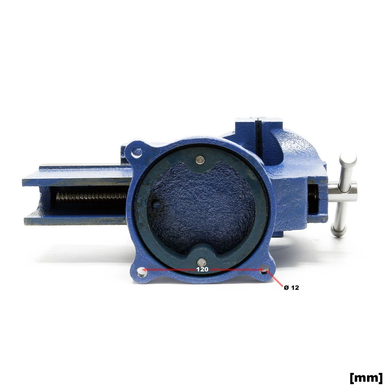 ETAU D'ATELIER 125 Mm BASE TOURNANTE HEAVY DUTY 7 ETAU D'ATELIER 125 Mm BASE TOURNANTE HEAVY DUTY – Image 5