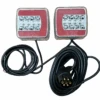 FEUX LED MAGNETIQUES POUR REMORQUES CABLE 7.50 M + 2.5 M PRISES 7 PLOTS -Magasin D'outils Pour La Maison feux led magnetiques pour remorques cable 750 m 25 m prises 7 plots