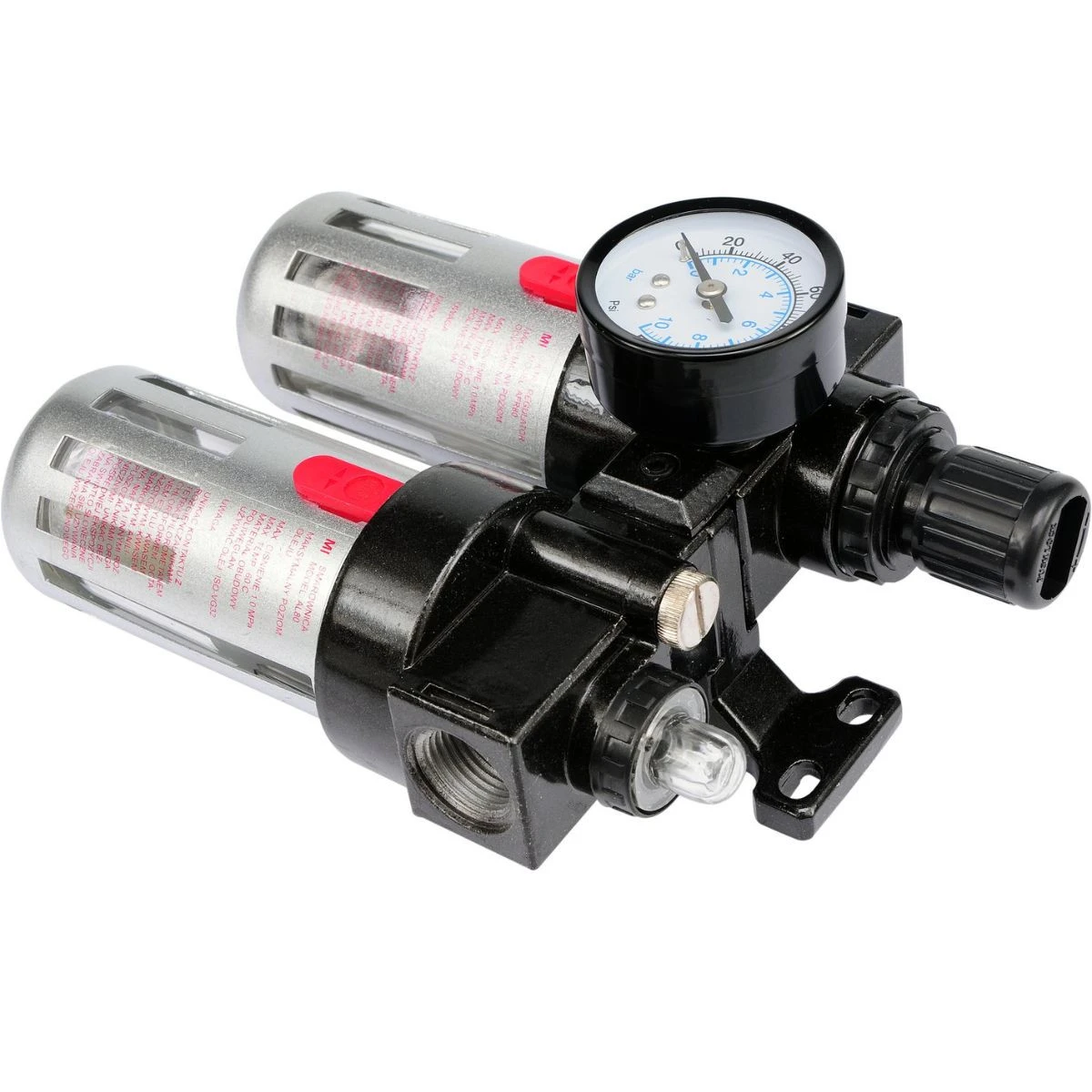 FILTRE A AIR COMPRIME DOUBLE REGULATEUR ET LUBRIFICATEUR 5 FILTRE A AIR COMPRIME DOUBLE REGULATEUR ET LUBRIFICATEUR – Image 3