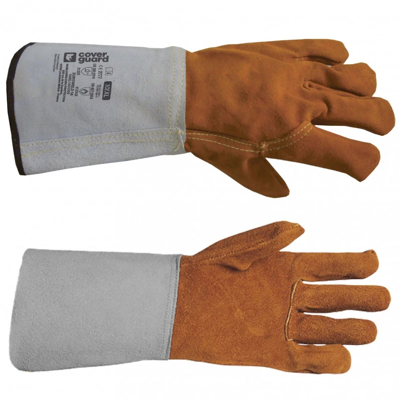 GANTS SOUDEUR EUROWELD 250 TAILLE 10 CROUTE DE BOVIN MANCHETTE 15 CM 6 GANTS SOUDEUR EUROWELD 250 TAILLE 10 CROUTE DE BOVIN MANCHETTE 15 CM – Image 4