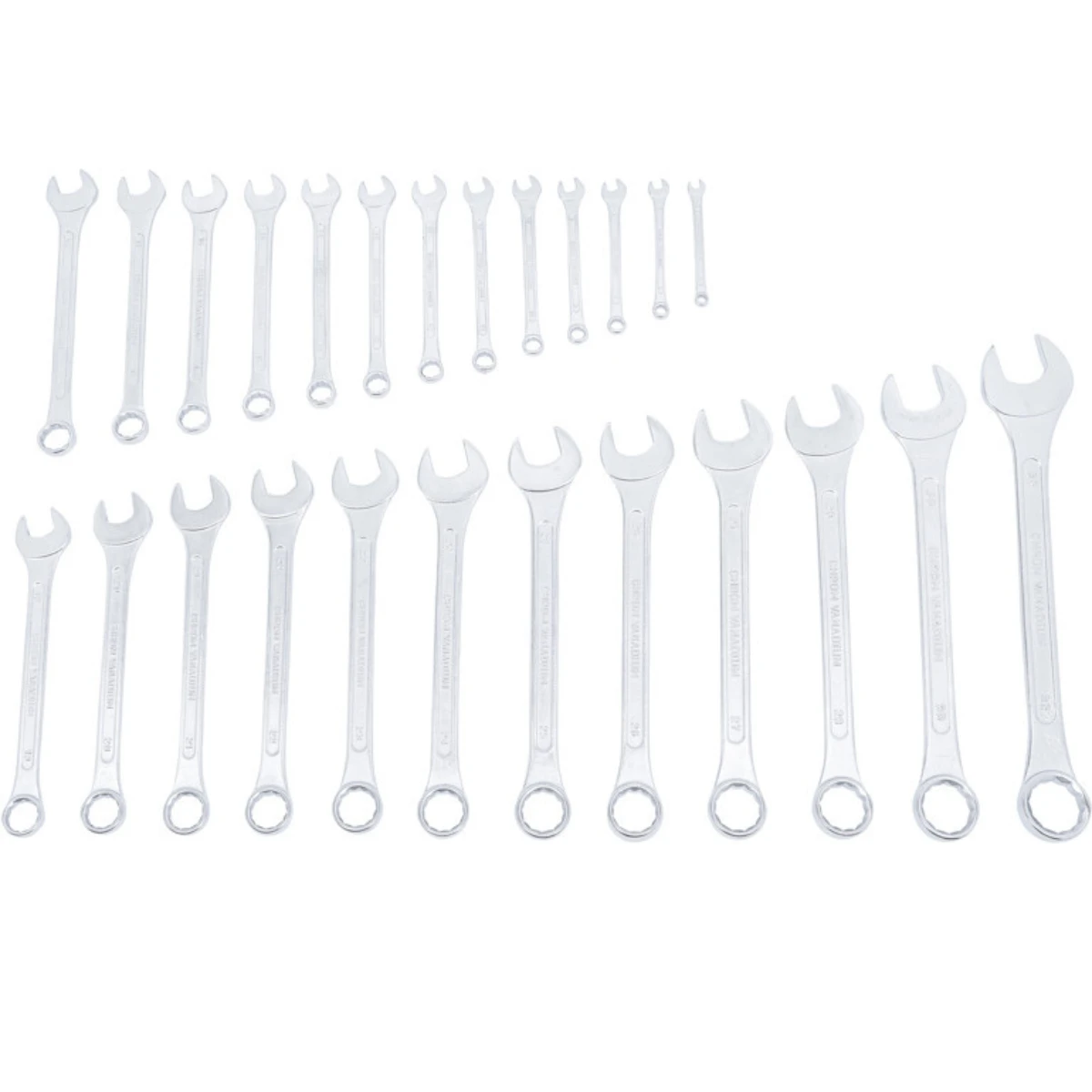 JEU DE 25 CLES MIXTES OEIL PLATE DE 6 A 32 Mm QUALITE FINITION BGS DIY 4 JEU DE 25 CLES MIXTES OEIL PLATE DE 6 A 32 Mm QUALITE FINITION BGS DIY – Image 2