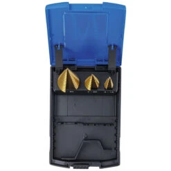 JEU DE 3 FORETS FRAISES BGS DIY ETAGES DE 4-12 Mm, 4-20 Mm Et 4-30 Mm -Magasin D'outils Pour La Maison jeu de 3 forets fraises bgs diy etages de 4 12 mm 4 20 mm et 4 30 mm 3