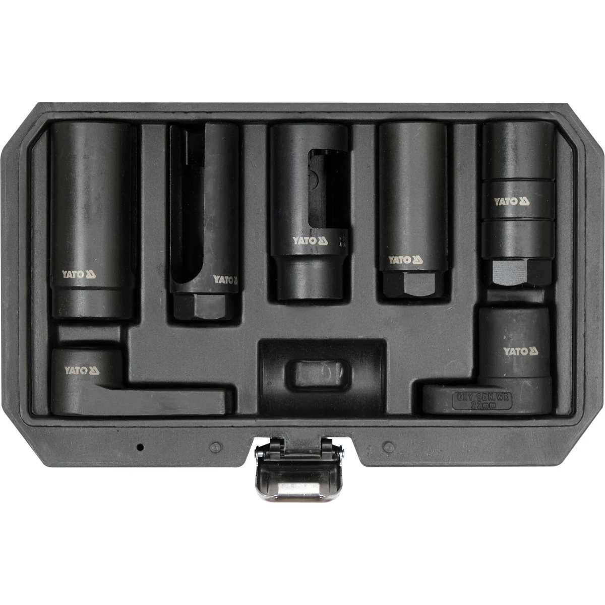 YATO JEU DE 7 DOUILLES 1/2 Et 3/8 A CHOC ASSORTIES POUR SONDES LAMBDA DITES A OXYGENE 3 YATO JEU DE 7 DOUILLES 1/2 Et 3/8 A CHOC ASSORTIES POUR SONDES LAMBDA DITES A OXYGENE