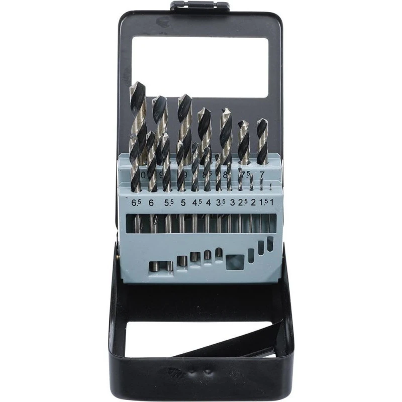 COFFRET DE 19 FORETS HELICOIDAUX HSS 1 - 10 Mm POUR METAUX 4 COFFRET DE 19 FORETS HELICOIDAUX HSS 1 - 10 Mm POUR METAUX – Image 2