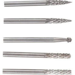JEU DE FRAISES HSS EXTRA COURTES POUR OUTILS DE TYPE DREMEL OU PROXXON