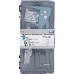 LOT DE PINCE MANUELLE A RIVETER 2,4 / 3,2 / 4,0 / 4,8 Mm 250 Mm ET 60 RIVETS -Magasin D'outils Pour La Maison jeu de pince a riveter 24 32 40 48 mm 250 mm 1