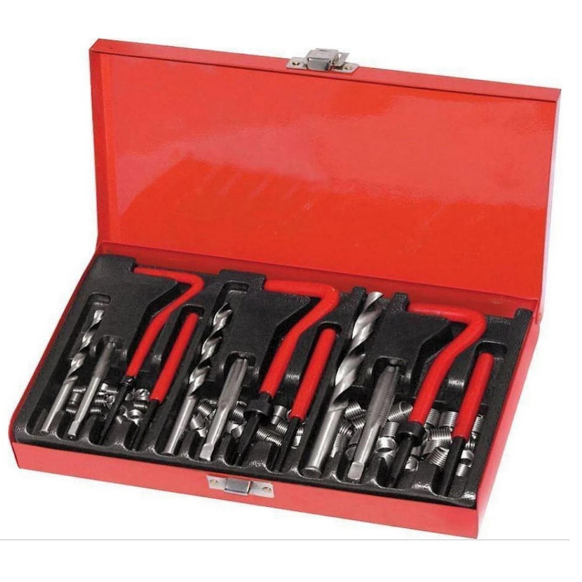 KIT DE REPARATION DES FILETAGES M6 - M8 - M10 TYPE HELICOIL- 87 PIECES 4 KIT DE REPARATION DES FILETAGES M6 - M8 - M10 TYPE HELICOIL- 87 PIECES – Image 2