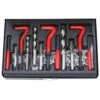 KIT DE REPARATION DES FILETAGES M6 - M8 - M10 TYPE HELICOIL- 87 PIECES -Magasin D'outils Pour La Maison kit de reparation des filetages m6 m8 m10 type helicoil 87 pcs