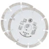 LOT 2 DISQUES Ø125 Mm DIAMANT A TRONCONNER , BETON PIERRE MATERIAUX BGS SEGMENTS -Magasin D'outils Pour La Maison lot 2 disques diamant a tronconner 125 mm beton pierre materiaux bgs segments