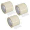 LOT 3 RUBANS ROBUSTE ADHESIF TRANSPARENT 10 CM REPARATION DE SERRE (SOIT 30M) -Magasin D'outils Pour La Maison lot 3 rubans robuste adhesif transparent 10 cm reparation de serre soit 30m